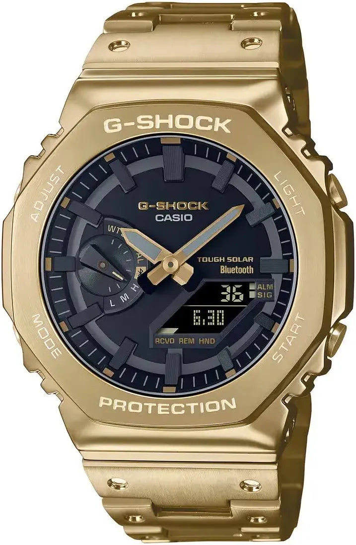 GA-2100 OAK CROMADO - DOURADO